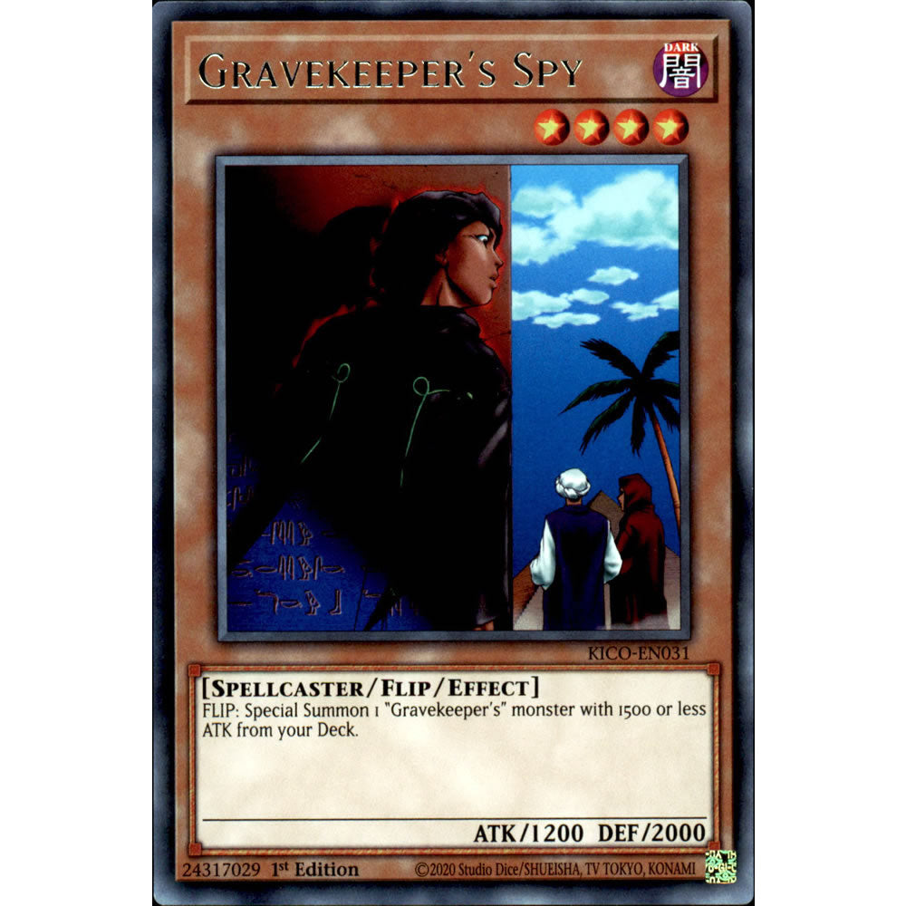 Gravekeeper's Spy KICO-EN031 Yu-Gi-Oh! Card from the King's Court Set