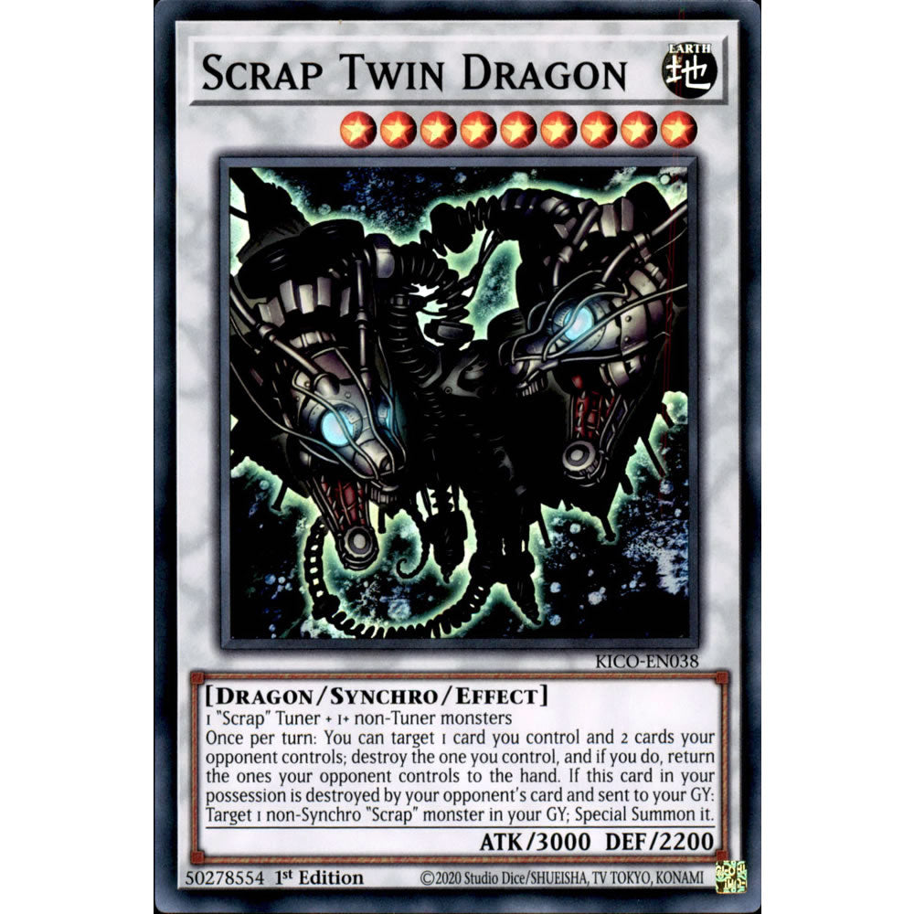 Scrap Twin Dragon KICO-EN038 Yu-Gi-Oh! Card from the King's Court Set