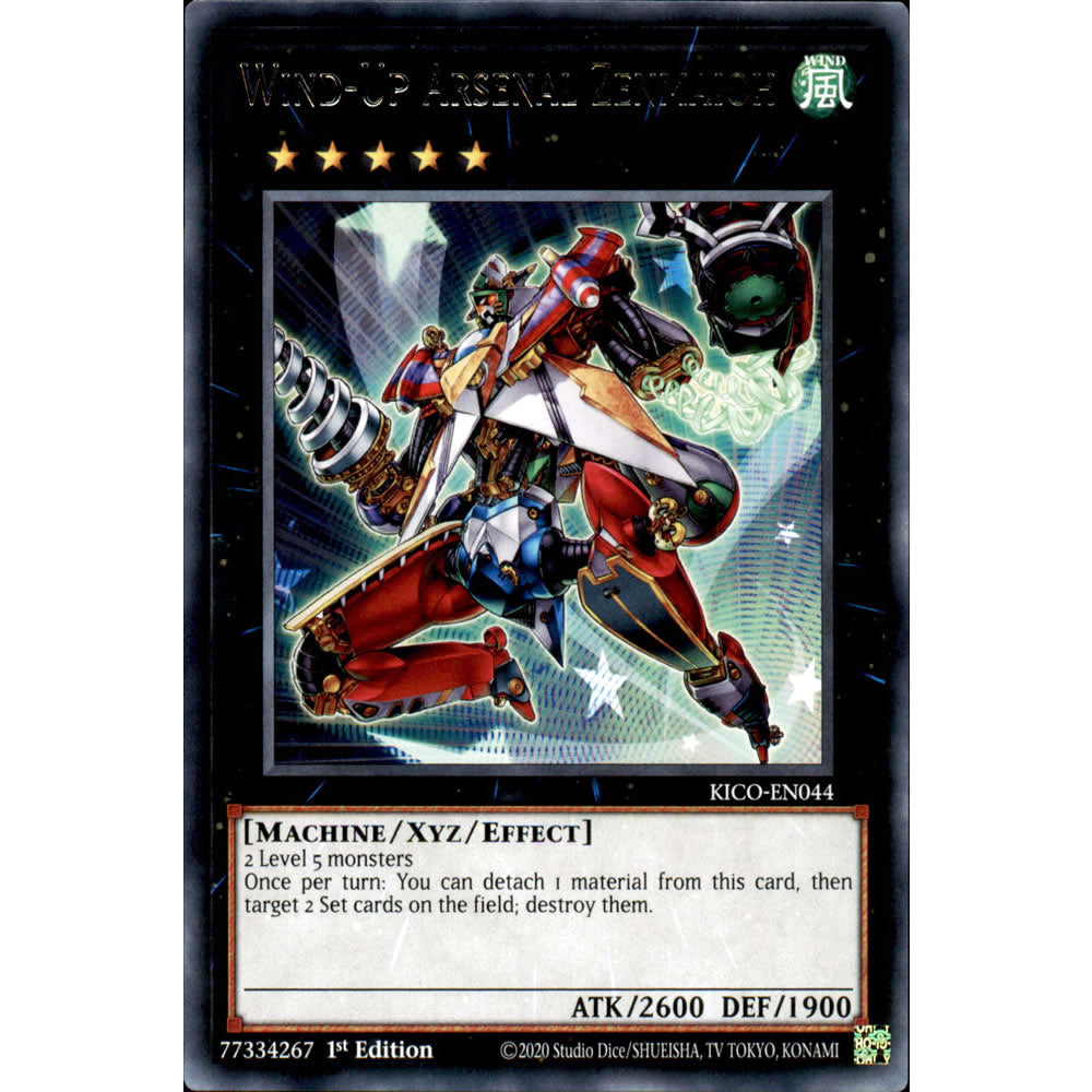Wind-Up Arsenal Zenmaioh KICO-EN044 Yu-Gi-Oh! Card from the King's Court Set