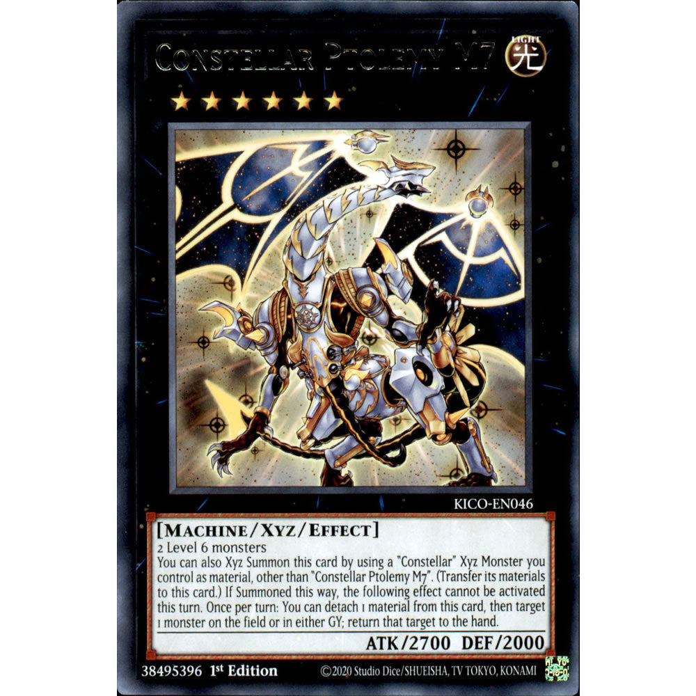 Constellar Ptolemy M7 KICO-EN046 Yu-Gi-Oh! Card from the King's Court Set