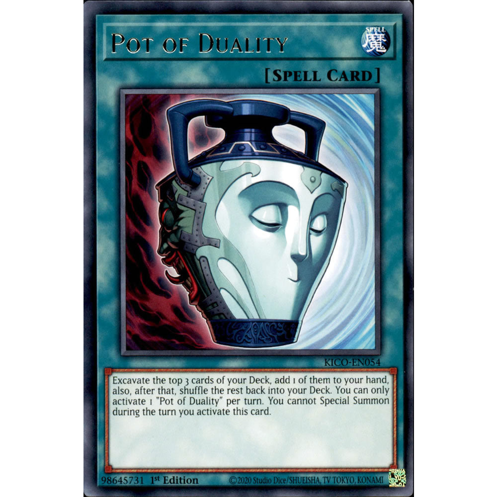 Pot of Duality KICO-EN054 Yu-Gi-Oh! Card from the King's Court Set