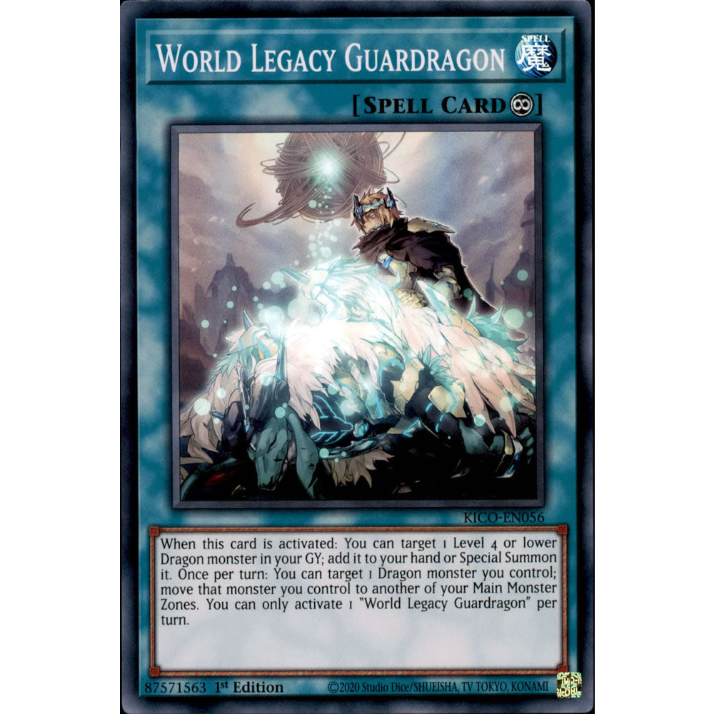 World Legacy Guardragon KICO-EN056 Yu-Gi-Oh! Card from the King's Court Set