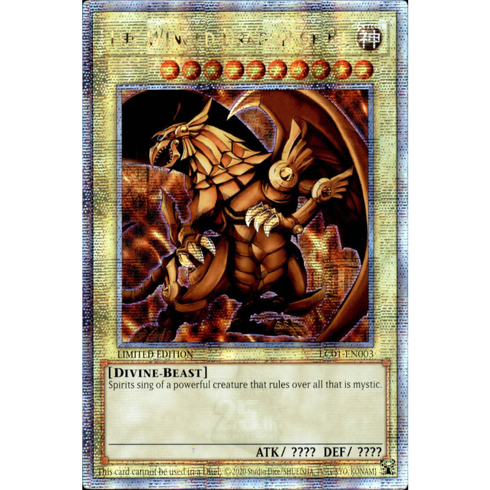 The Winged Dragon Of Ra LC01-EN003 Yu-Gi-Oh! Card from the Legendary Collection Set