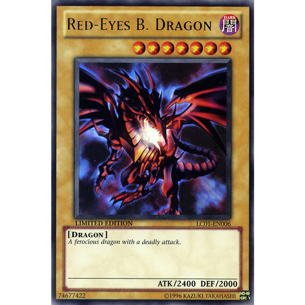 Red-Eyes B. Dragon LC01-EN006 Yu-Gi-Oh! Card from the Legendary Collection Set