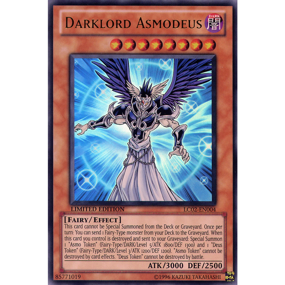 Darklord Asmodeus LC02-EN004 Yu-Gi-Oh! Card from the Legendary Collection 2: The Duel Academy Years Mega Pack Set