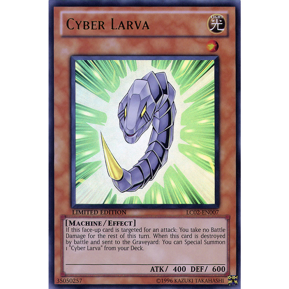 Cyber Larva LC02-EN007 Yu-Gi-Oh! Card from the Legendary Collection 2: The Duel Academy Years Mega Pack Set