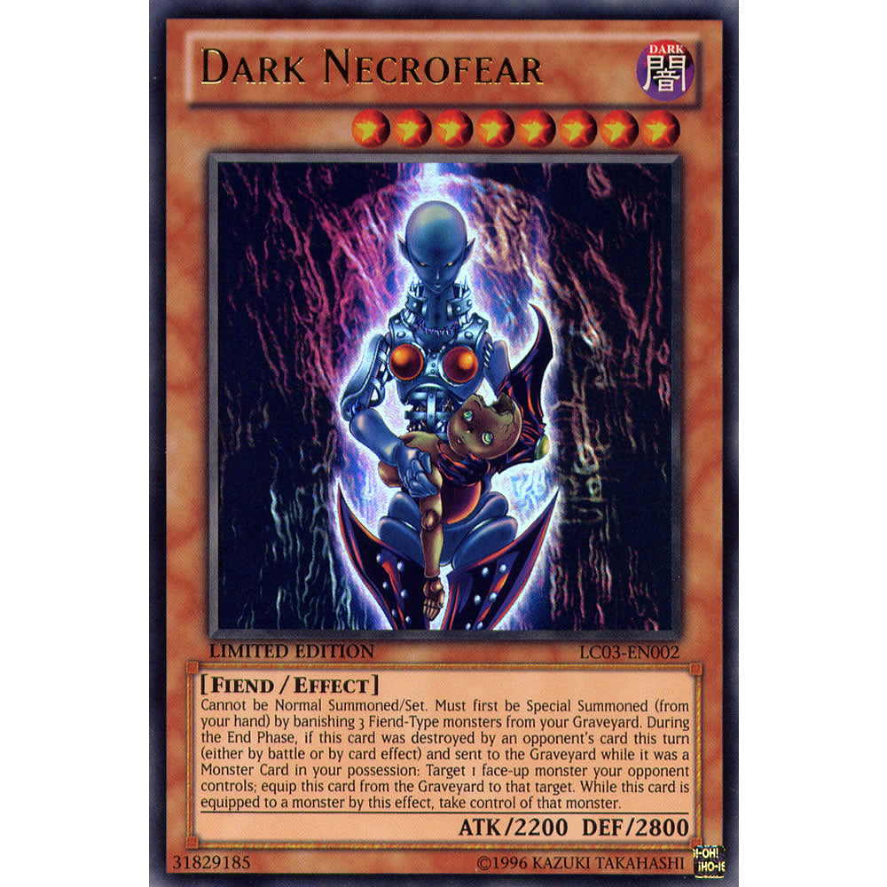 Dark Necrofear LC03-EN002 Yu-Gi-Oh! Card from the Legendary Collection 3 Set