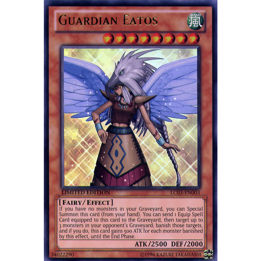 Guardian Eatos LC03-EN003 Yu-Gi-Oh! Card from the Legendary Collection 3 Set
