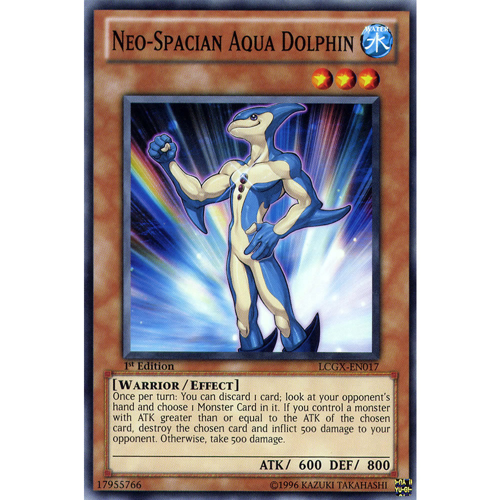 Neo - Spacian Aqua Dolphin LCGX-EN017 Yu-Gi-Oh! Card from the Legendary Collection 2: The Duel Academy Years Mega Pack Set