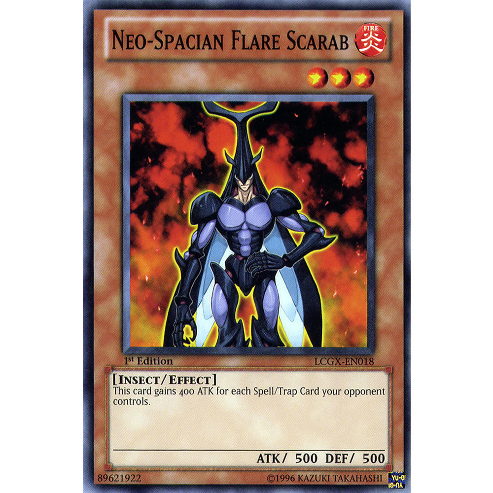 Neo - Spacian Flare Scarab LCGX-EN018 Yu-Gi-Oh! Card from the Legendary Collection 2: The Duel Academy Years Mega Pack Set