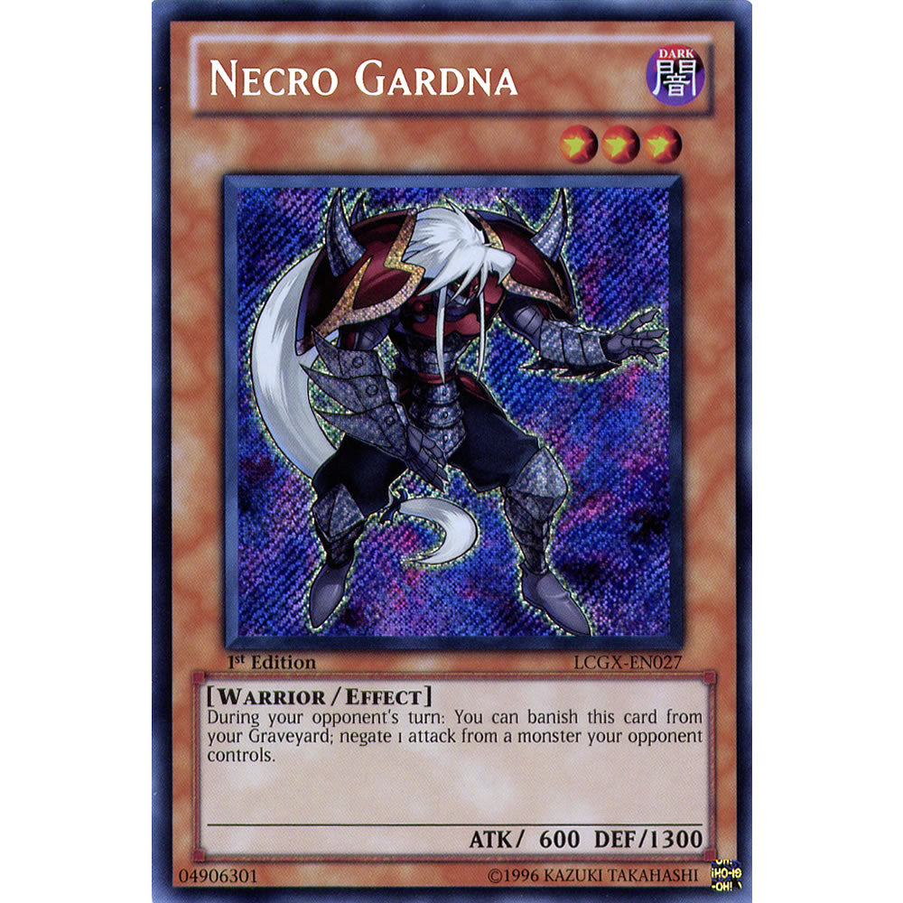 Necro Gardna LCGX-EN027 Yu-Gi-Oh! Card from the Legendary Collection 2: The Duel Academy Years Mega Pack Set