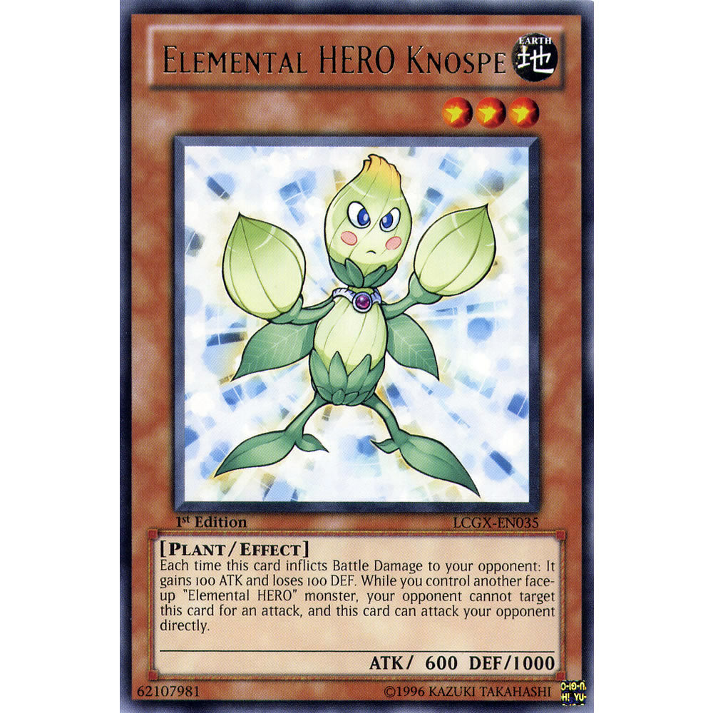 Elemental Hero Knospe LCGX-EN035 Yu-Gi-Oh! Card from the Legendary Collection 2: The Duel Academy Years Mega Pack Set