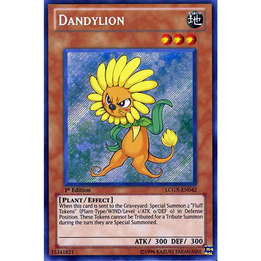 Dandylion LCGX-EN042 Yu-Gi-Oh! Card from the Legendary Collection 2: The Duel Academy Years Mega Pack Set