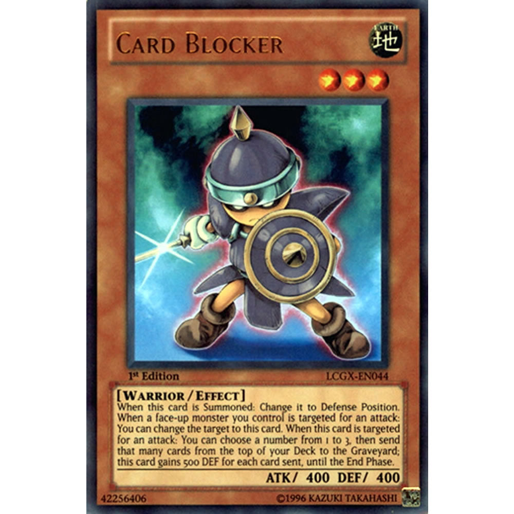 Card Blocker LCGX-EN044 Yu-Gi-Oh! Card from the Legendary Collection 2: The Duel Academy Years Mega Pack Set