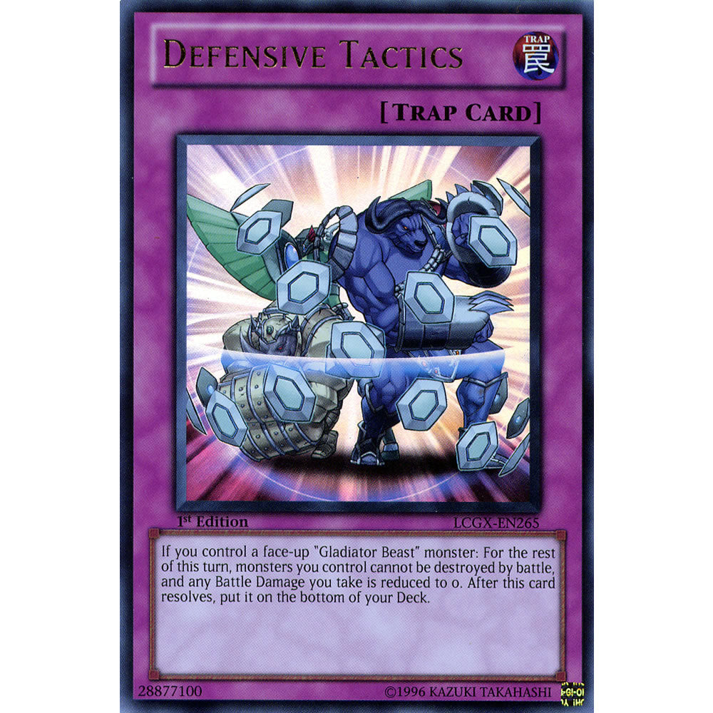 Defensive Tactics LCGX-EN265 Yu-Gi-Oh! Card from the Legendary Collection 2: The Duel Academy Years Mega Pack Set