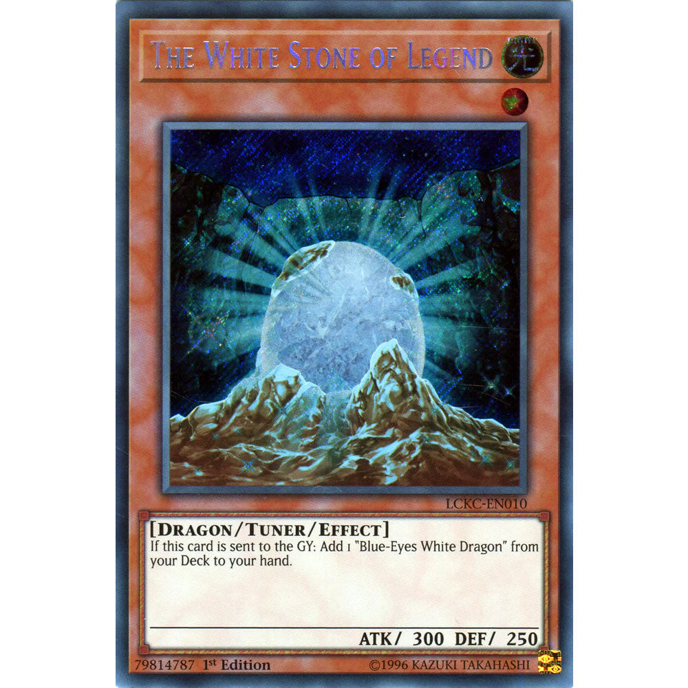 The White Stone of Legend LCKC-EN010 Yu-Gi-Oh! Card from the Legendary Collection Kaiba Mega Pack Set