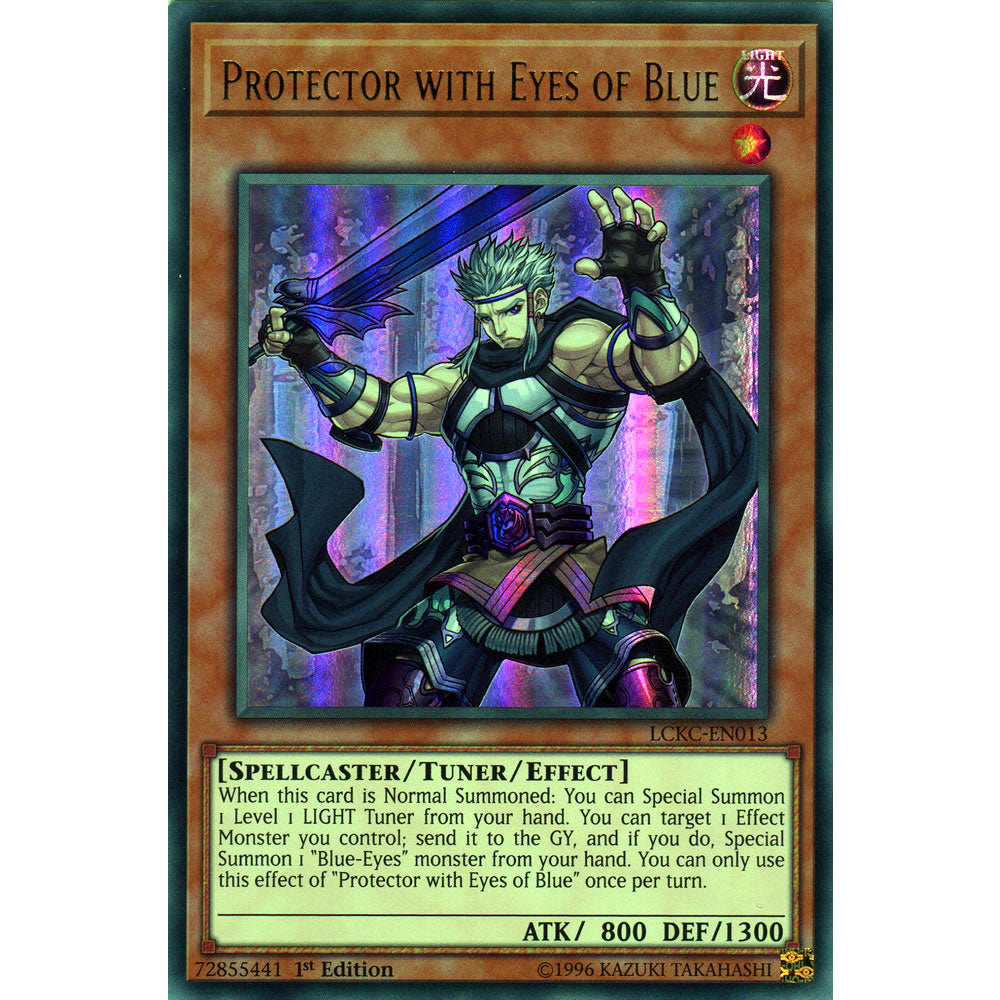 Protector with Eyes of Blue LCKC-EN013 Yu-Gi-Oh! Card from the Legendary Collection Kaiba Mega Pack Set