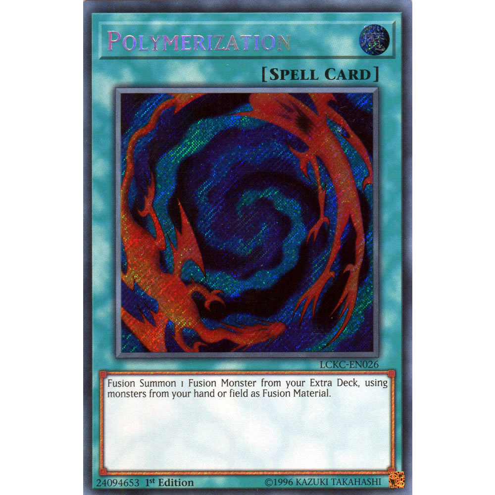 Polymerization LCKC-EN026 Yu-Gi-Oh! Card from the Legendary Collection Kaiba Mega Pack Set