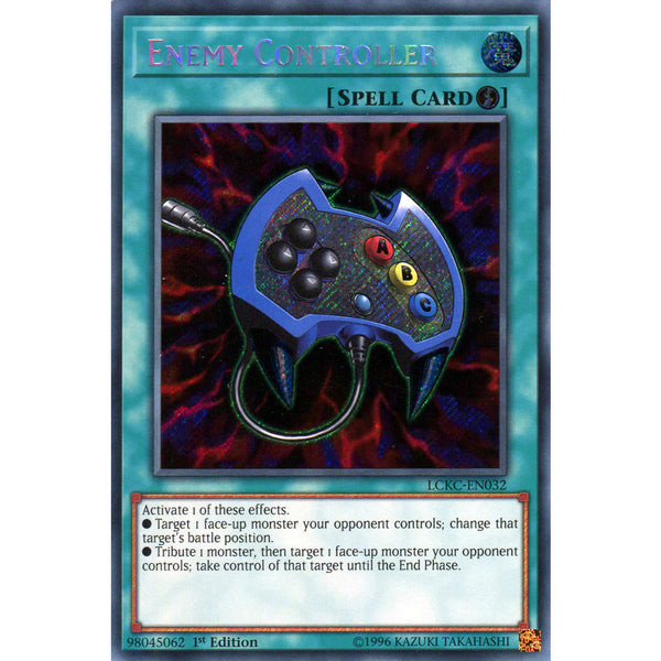 Enemy Controller LCKC-EN032 Yu-Gi-Oh! Card - Deckboosters Enemy Controller LCKC-EN032 Yu-Gi-Oh! Card - Deckboosters