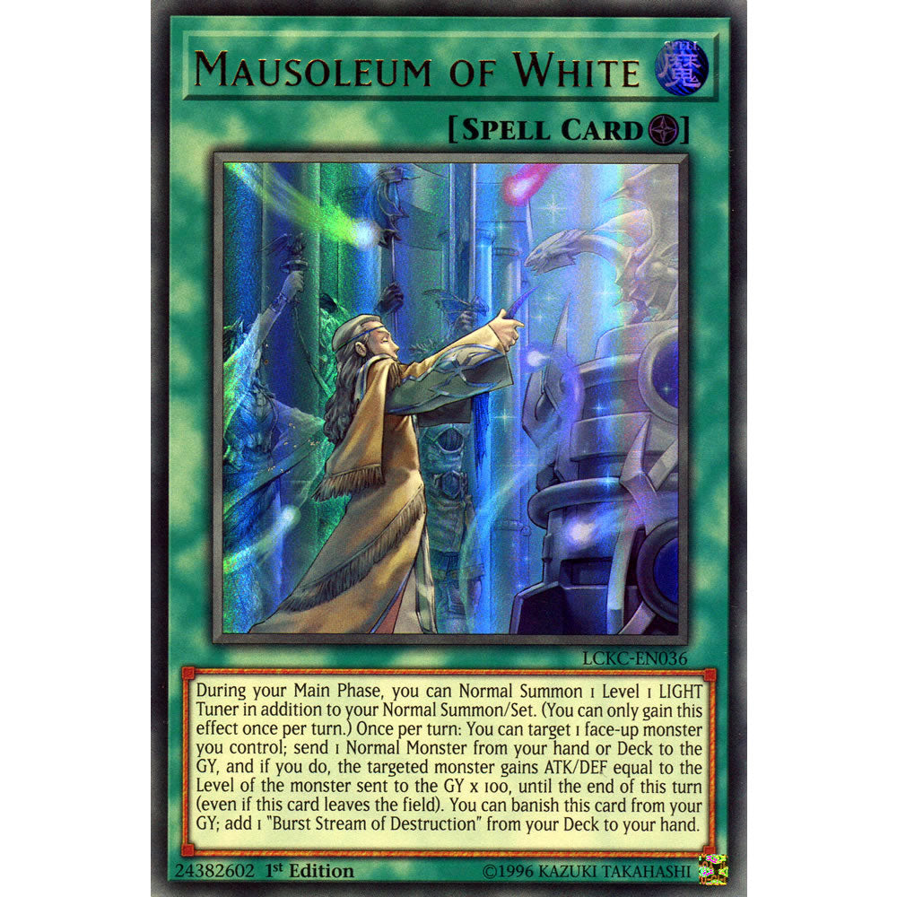 Mausoleum of White LCKC-EN036 Yu-Gi-Oh! Card from the Legendary Collection Kaiba Mega Pack Set