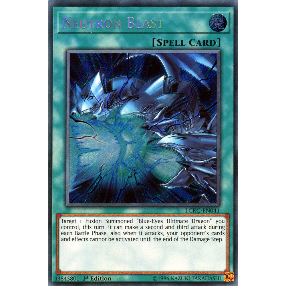 Neutron Blast LCKC-EN041 Yu-Gi-Oh! Card from the Legendary Collection Kaiba Mega Pack Set