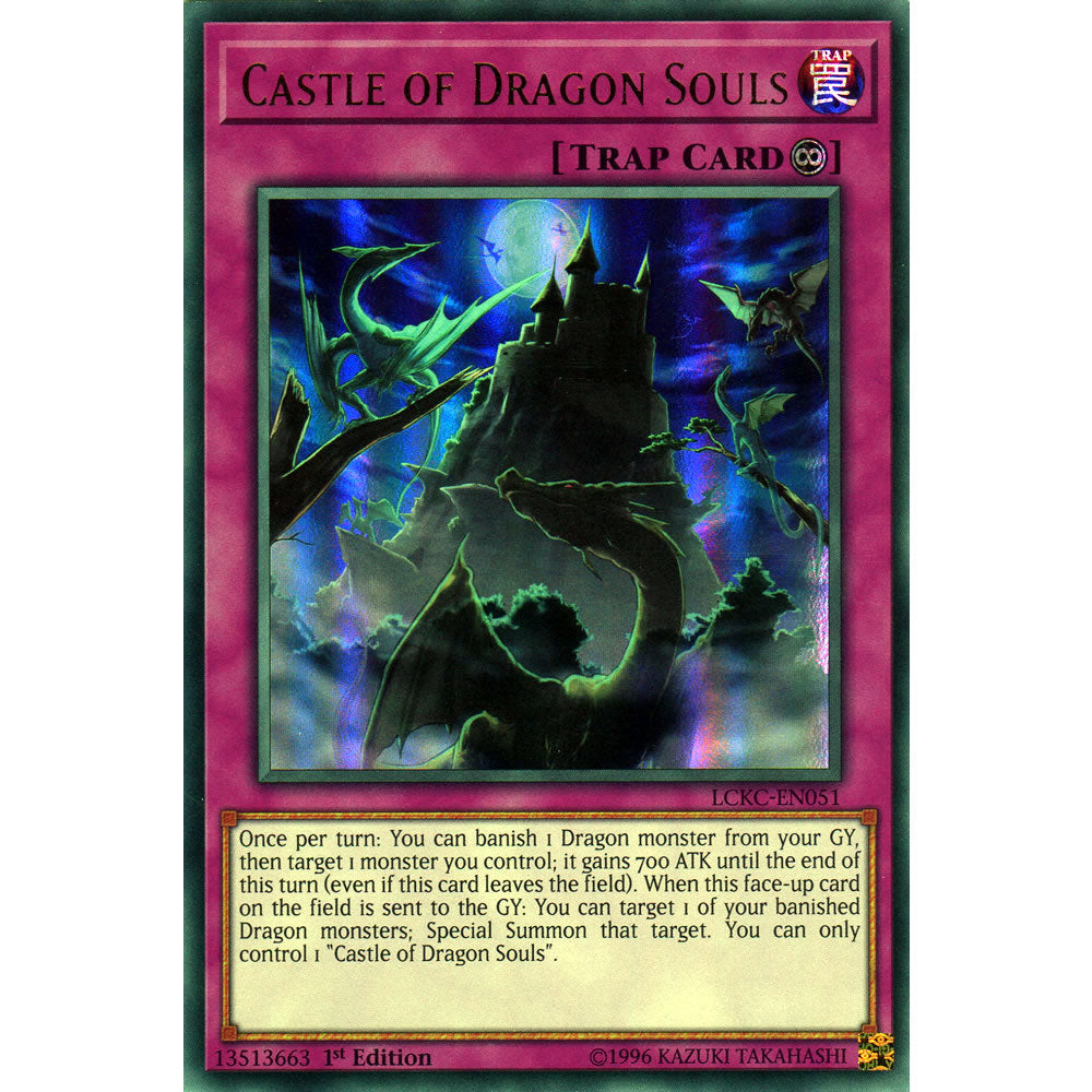 Castle of Dragon Souls LCKC-EN051 Yu-Gi-Oh! Card from the Legendary Collection Kaiba Mega Pack Set