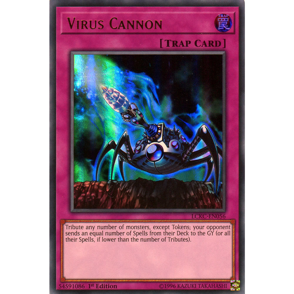 Virus Cannon LCKC-EN056 Yu-Gi-Oh! Card from the Legendary Collection Kaiba Mega Pack Set