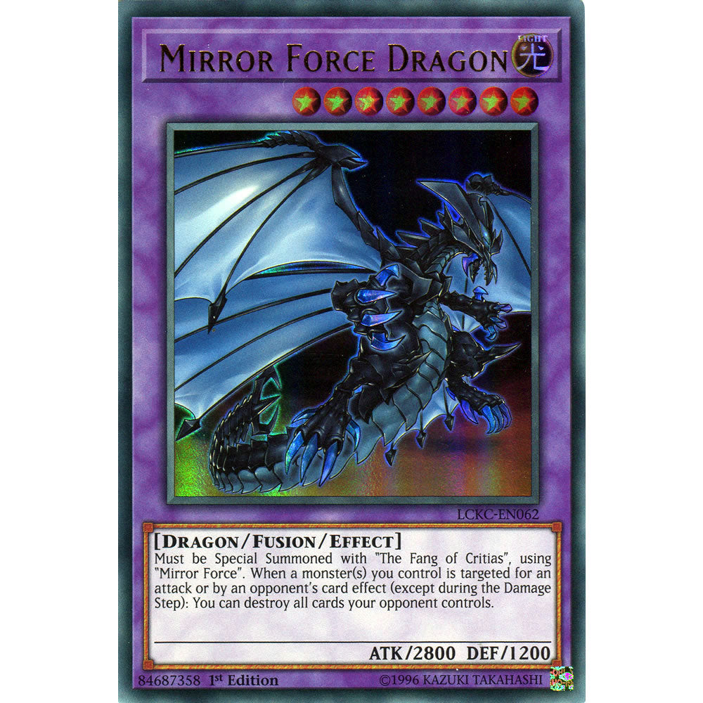 Mirror Force Dragon LCKC-EN062 Yu-Gi-Oh! Card from the Legendary Collection Kaiba Mega Pack Set