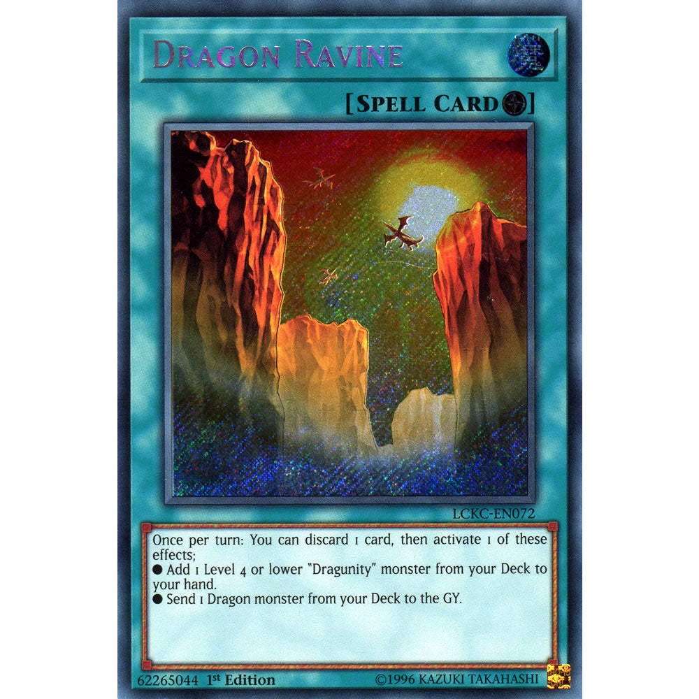 Dragon Ravine LCKC-EN072 Yu-Gi-Oh! Card from the Legendary Collection Kaiba Mega Pack Set