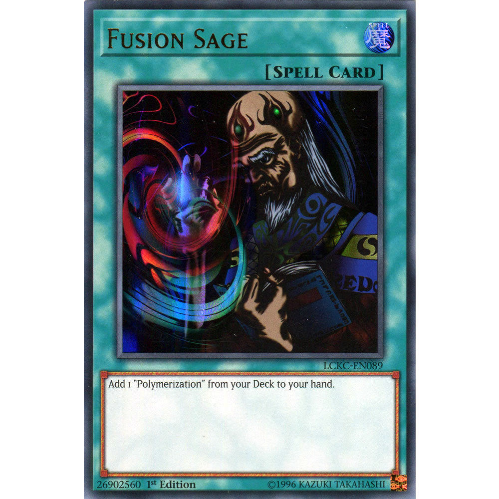 Fusion Sage LCKC-EN089 Yu-Gi-Oh! Card from the Legendary Collection Kaiba Mega Pack Set