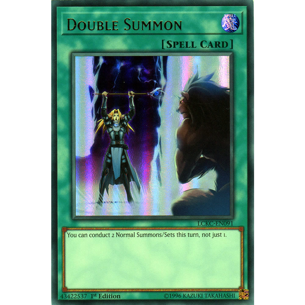Double Summon LCKC-EN091 Yu-Gi-Oh! Card from the Legendary Collection Kaiba Mega Pack Set