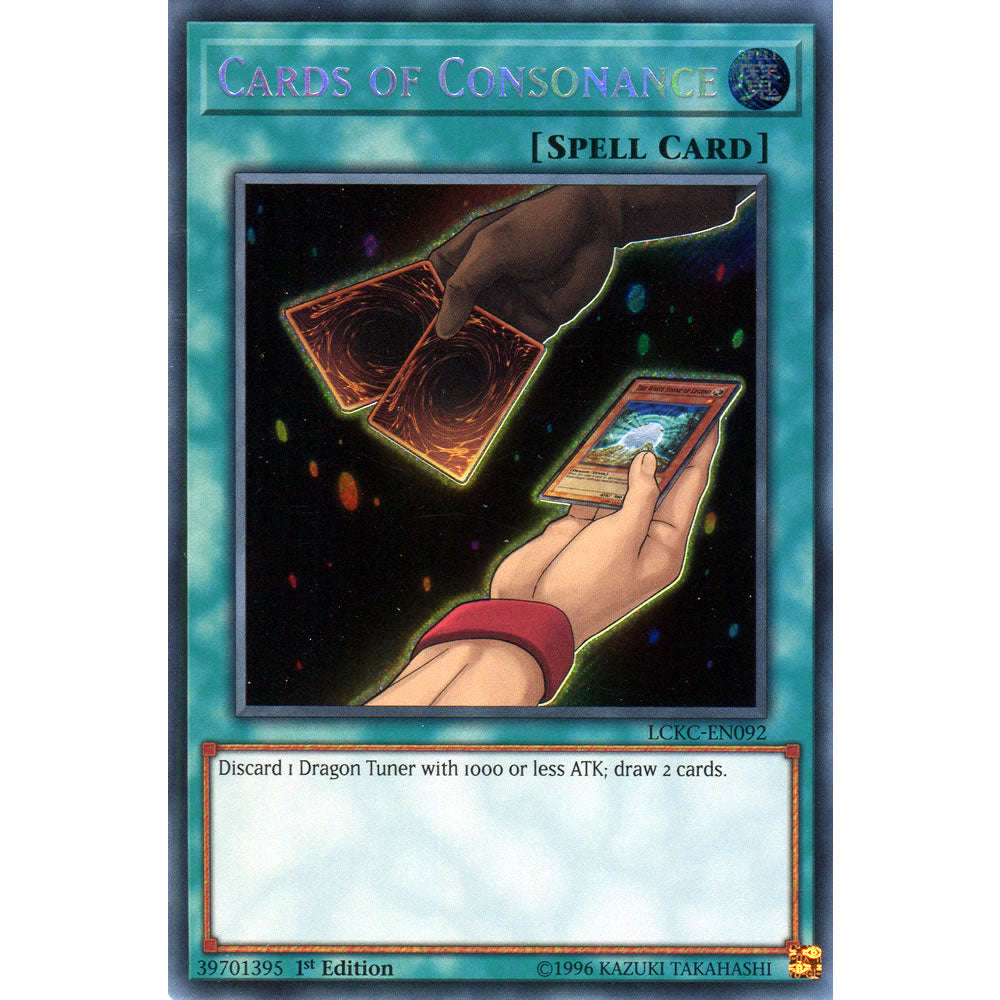 Cards of Consonance LCKC-EN092 Yu-Gi-Oh! Card from the Legendary Collection Kaiba Mega Pack Set