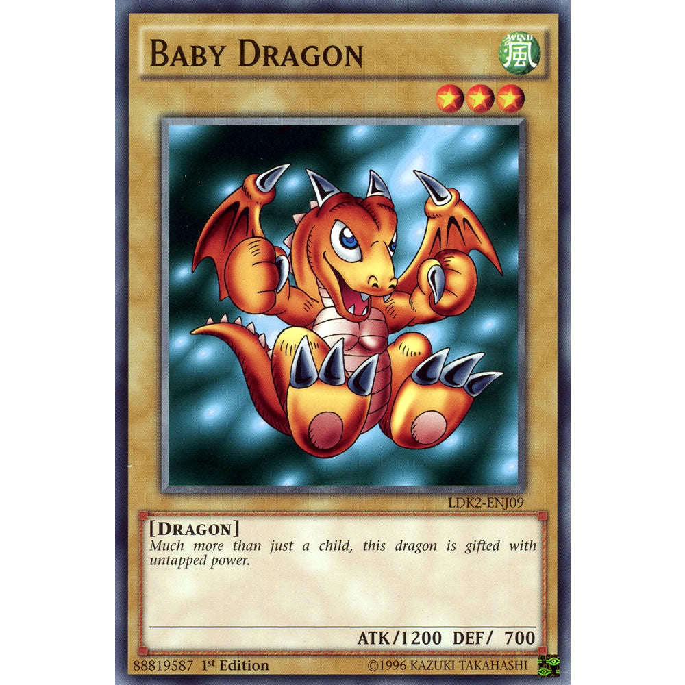 Baby Dragon LDK2-ENJ09 Yu-Gi-Oh! Card from the Legendary Decks 2 Set