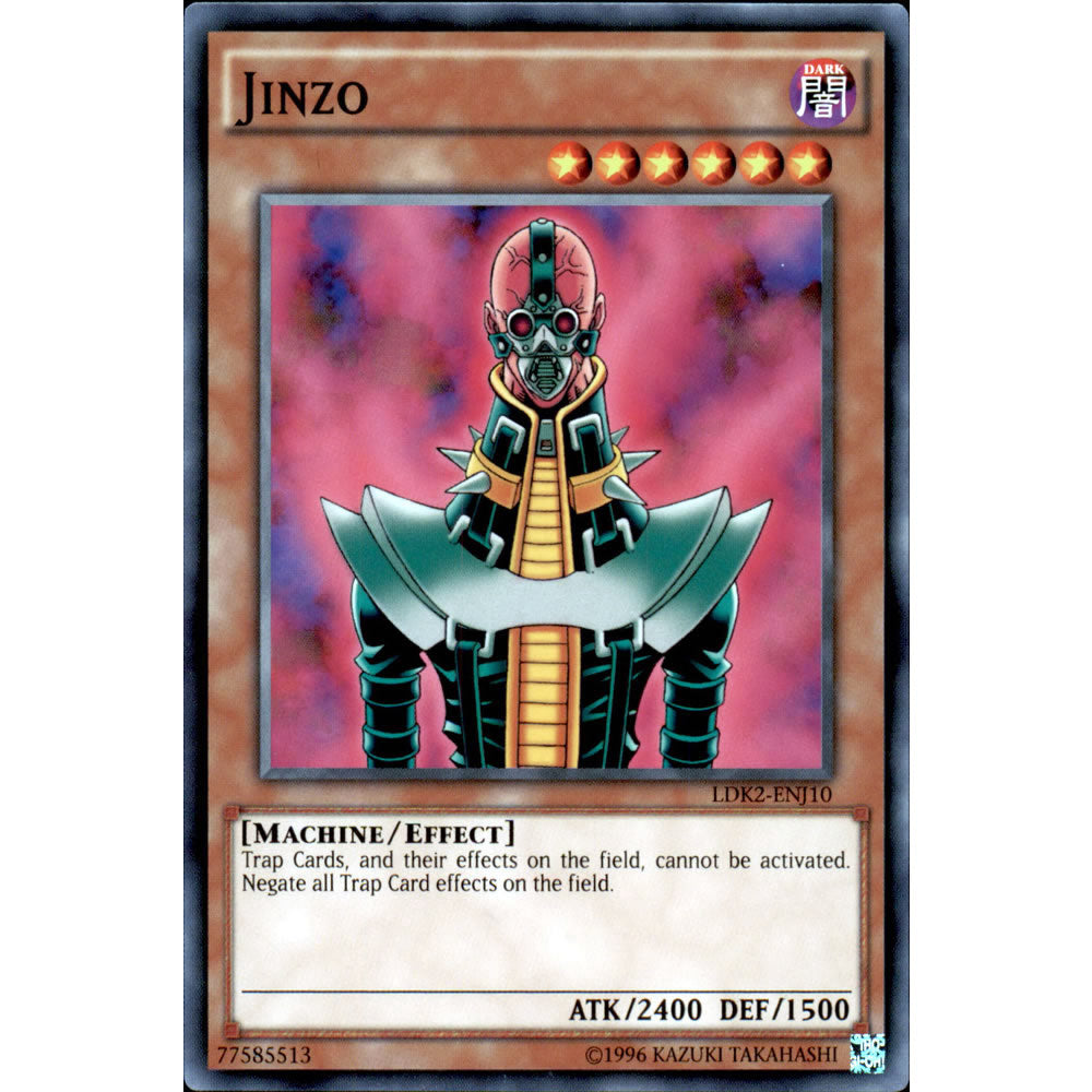 Jinzo LDK2-ENJ10 Yu-Gi-Oh! Card from the Legendary Decks 2 Set