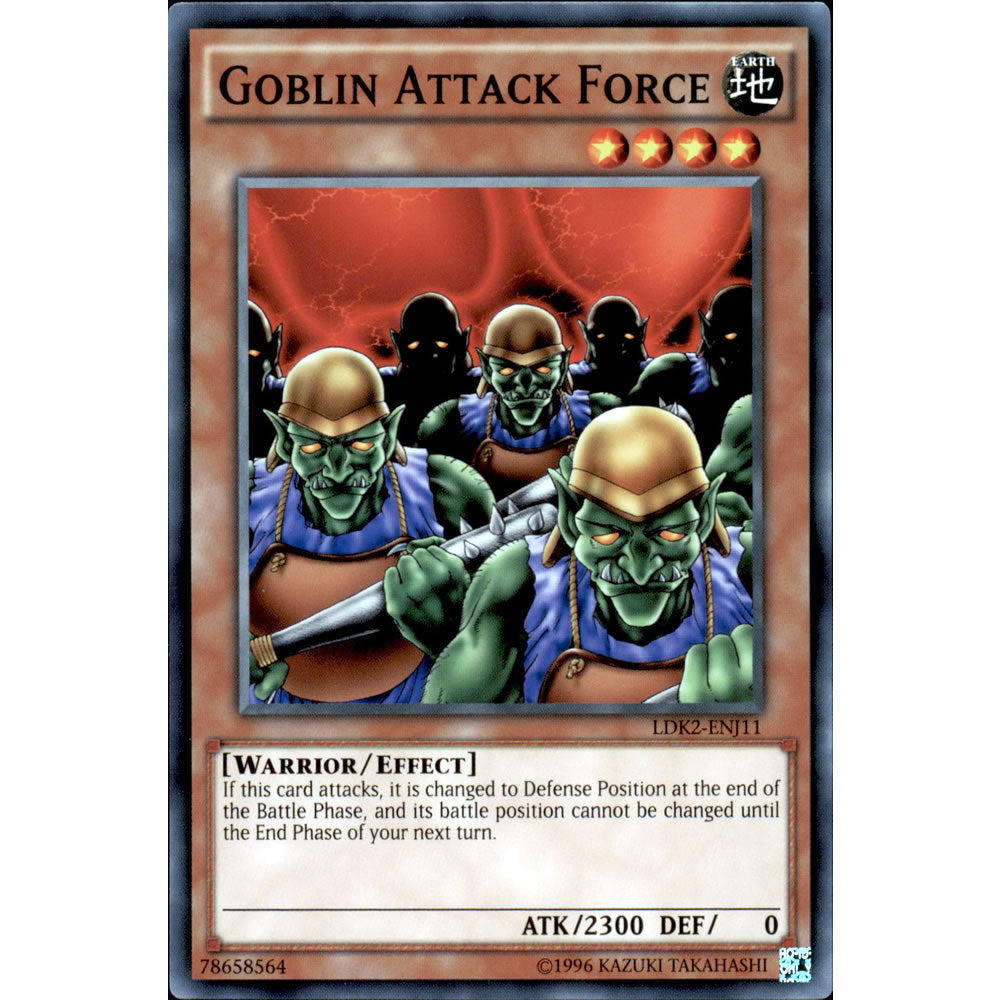 Goblin Attack Force LDK2-ENJ11 Yu-Gi-Oh! Card from the Legendary Decks 2 Set