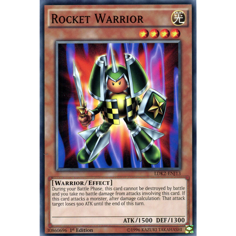 Rocket Warrior LDK2-ENJ13 Yu-Gi-Oh! Card from the Legendary Decks 2 Set