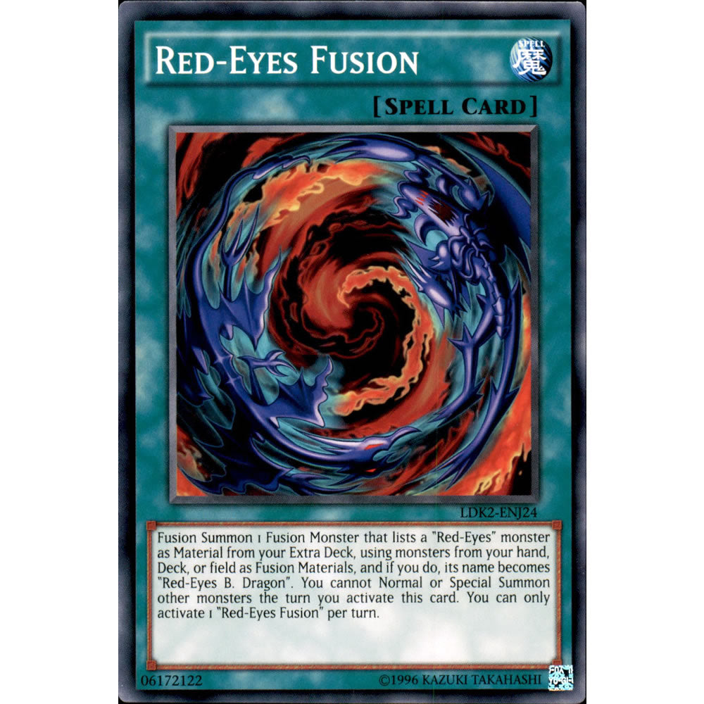 Red-Eyes Fusion LDK2-ENJ24 Yu-Gi-Oh! Card from the Legendary Decks 2 Set