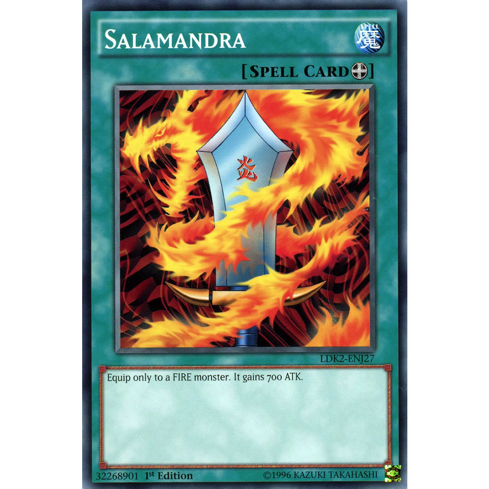 Salamandra LDK2-ENJ27 Yu-Gi-Oh! Card from the Legendary Decks 2 Set