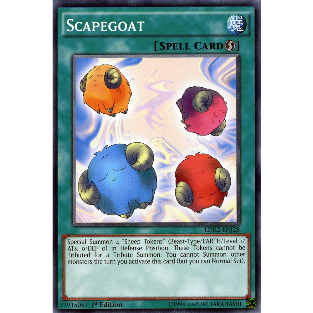 Scapegoat LDK2-ENJ28 Yu-Gi-Oh! Card from the Legendary Decks 2 Set