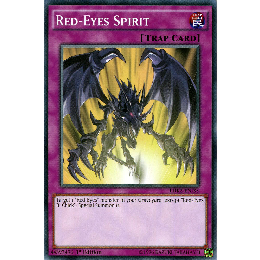 Red-Eyes Spirit LDK2-ENJ35 Yu-Gi-Oh! Card from the Legendary Decks 2 Set