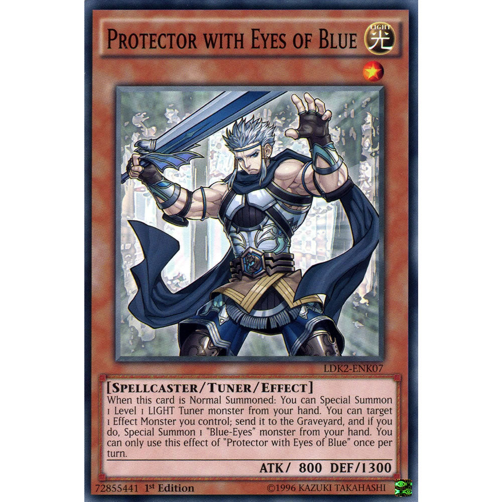 Protector with Eyes of Blue LDK2-ENK07 Yu-Gi-Oh! Card from the Legendary Decks 2 Set