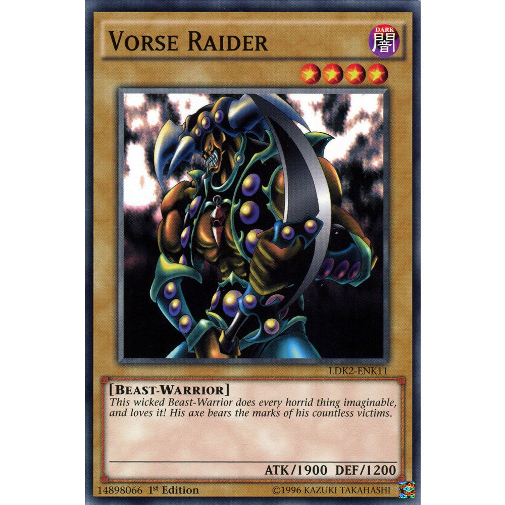 Vorse Raider LDK2-ENK11 Yu-Gi-Oh! Card from the Legendary Decks 2 Set