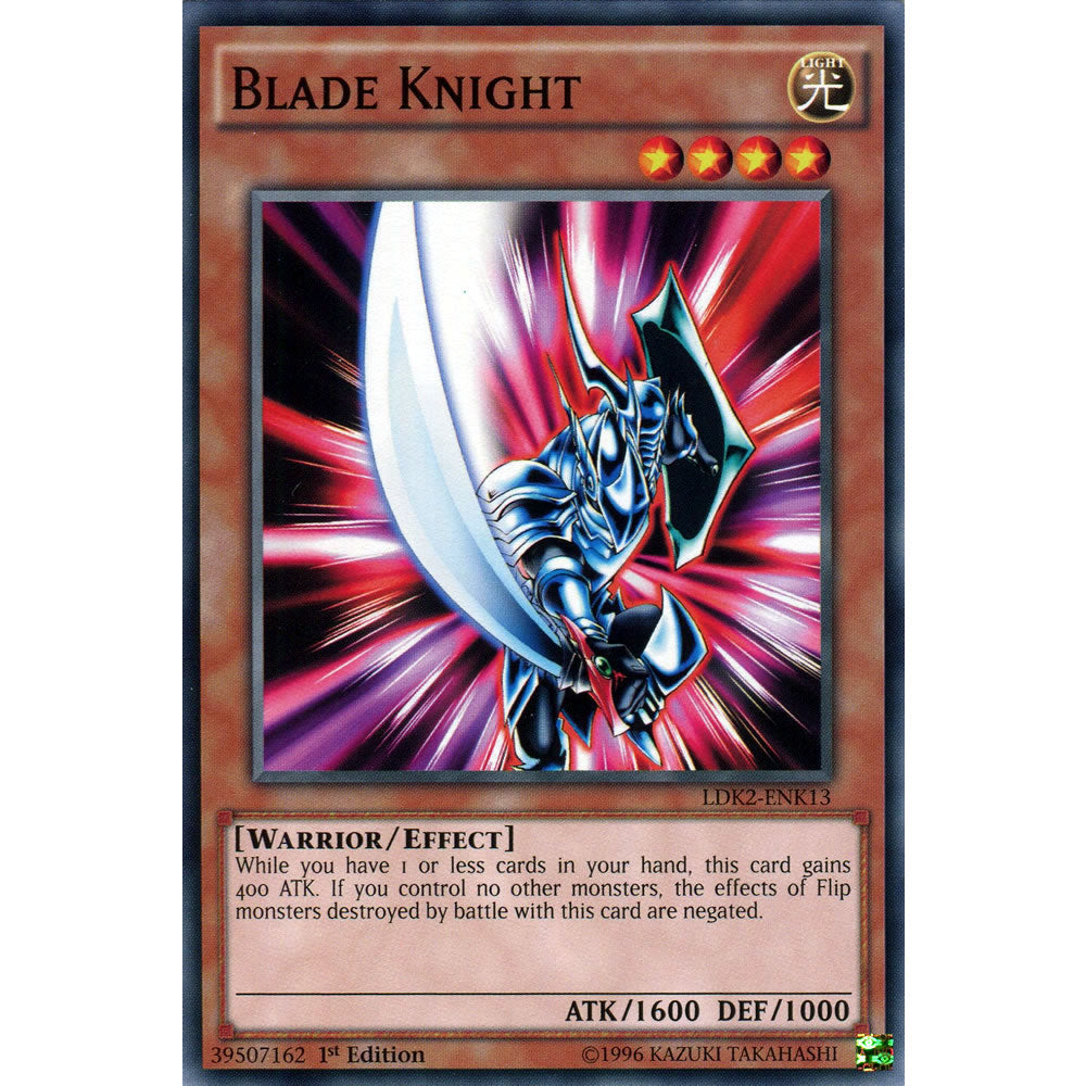 Blade Knight LDK2-ENK13 Yu-Gi-Oh! Card from the Legendary Decks 2 Set