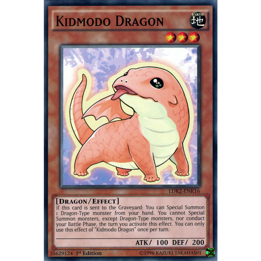 Kidmodo Dragon LDK2-ENK16 Yu-Gi-Oh! Card from the Legendary Decks 2 Set