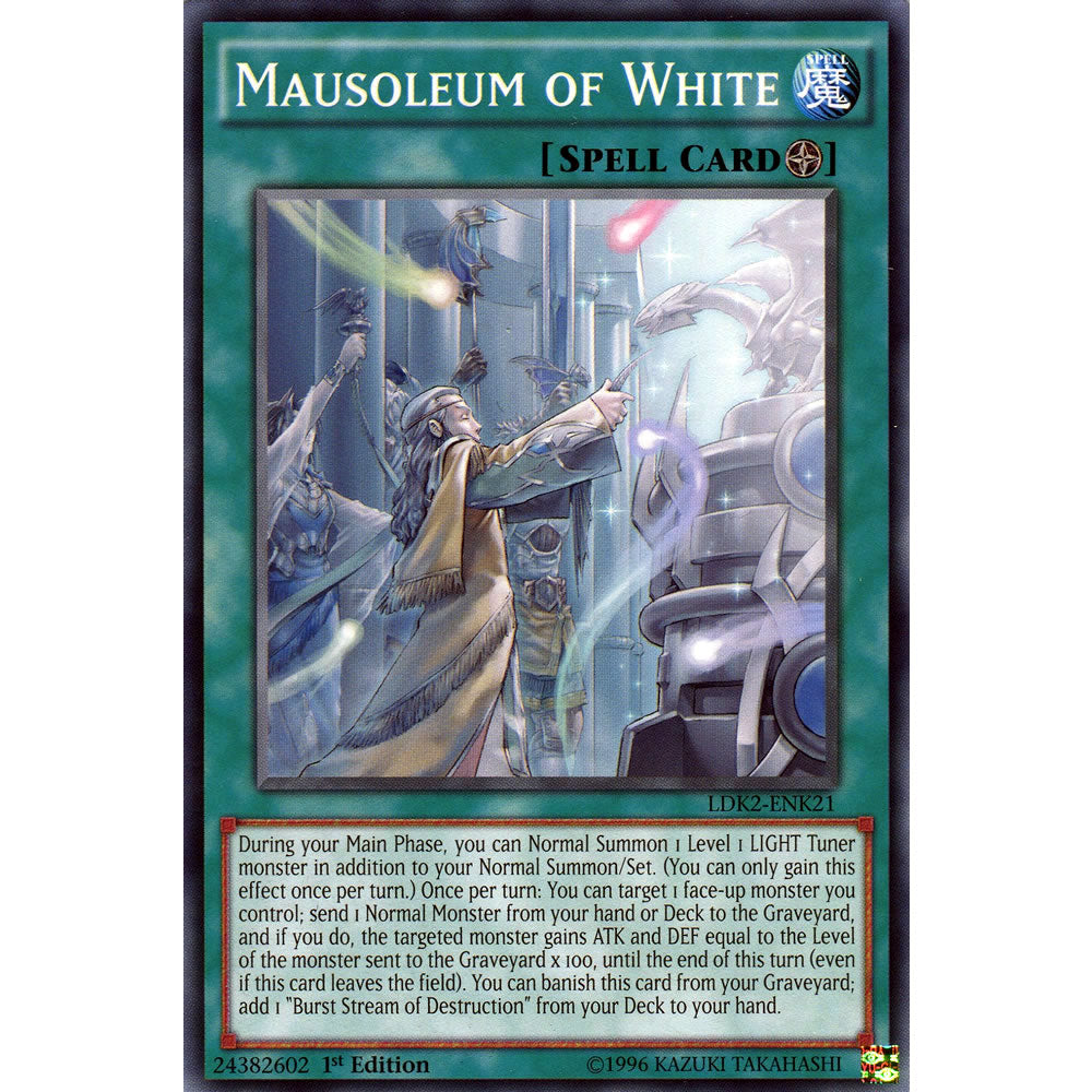 Mausoleum of White LDK2-ENK21 Yu-Gi-Oh! Card from the Legendary Decks 2 Set