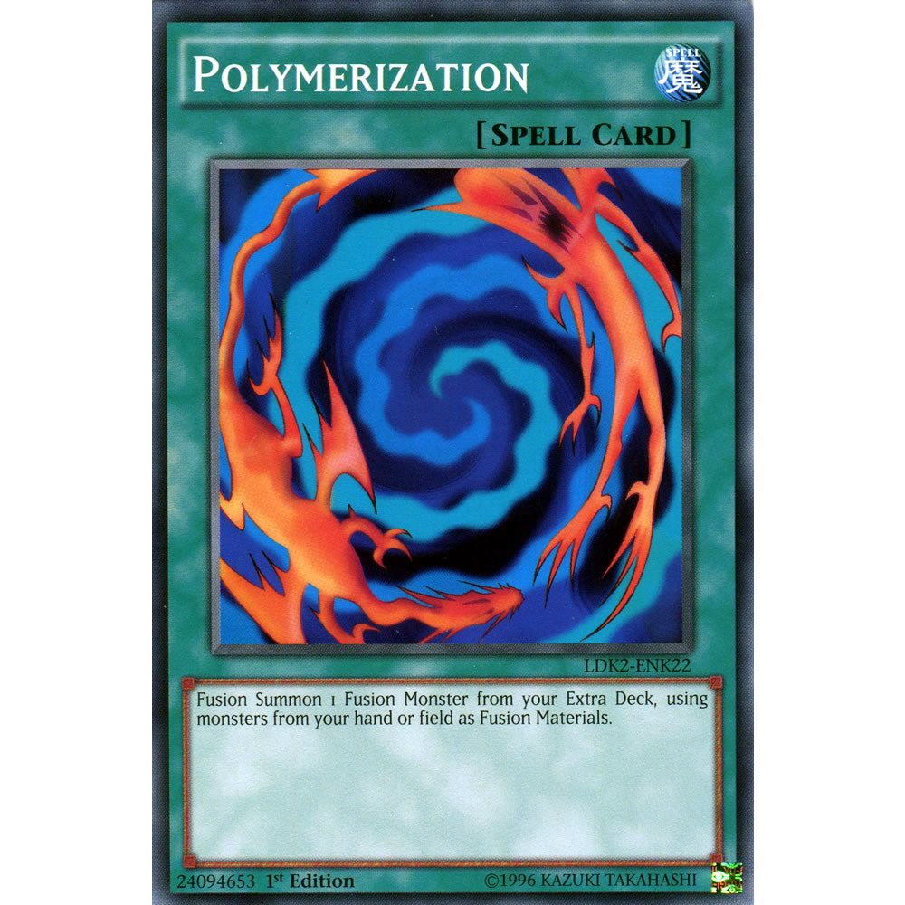 Polymerization LDK2-ENK22 Yu-Gi-Oh! Card from the Legendary Decks 2 Set