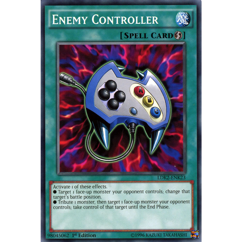 Enemy Controller LDK2-ENK23 Yu-Gi-Oh! Card from the Legendary Decks 2 Set