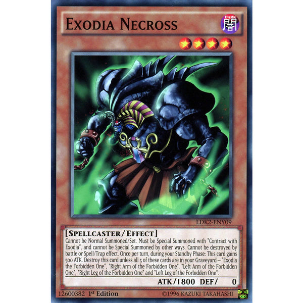 Exodia Necross LDK2-ENY09 Yu-Gi-Oh! Card
