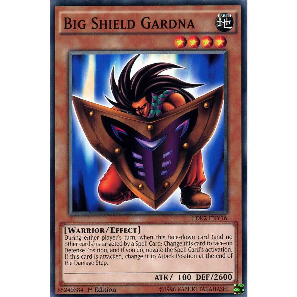 Big Shield Gardna LDK2-ENY16 Yu-Gi-Oh! Card from the Legendary Decks 2 Set