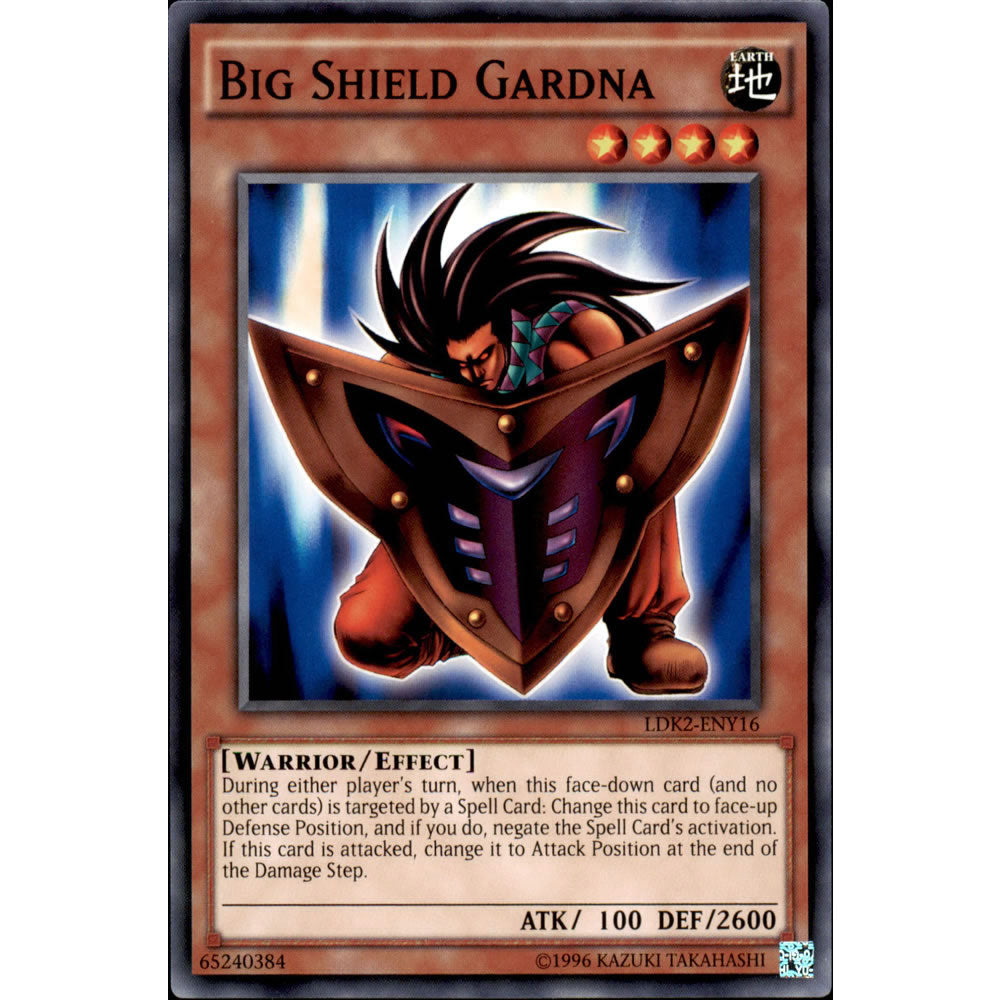 Big Shield Gardna LDK2-ENY16 Yu-Gi-Oh! Card from the Legendary Decks 2 Set